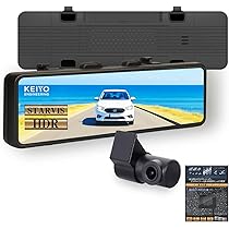 KEIYO デジタルミラー AN-DM003 高輝度LCD 10.66インチ Amazon.co.jp: KEIYO AN-DM003 (AN-DM003) Digital Mirror, High