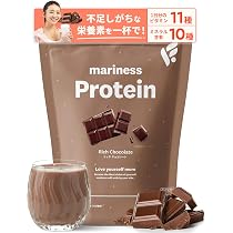 Amazon.co.jp: mariness マリネス [ シェイカー 付き] プロテイン 約15 