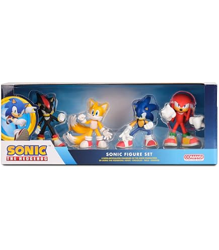 Coffret 4 figurines Metalfigs Jada Sonic the legends - La Grande Récré Coffret 4 figurines Metalfigs Jada Sonic the legends - La Grande Récré