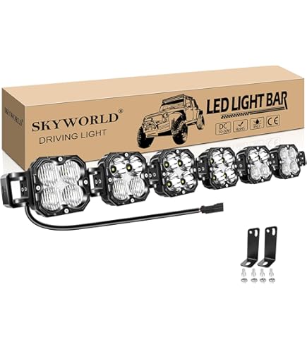 Amazon.co.jp: KC HiLiTES FLEX ERAR 3-2-Light System - 40W Combo