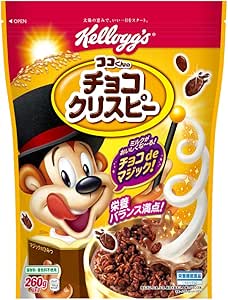 Amazon ケロッグ ココくんのチョコクリスピー 袋 260g 6袋 ケロッグ 食品 飲料 お酒 通販