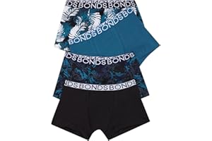 Bonds Boys' Underwear Trunk (4 Pack)
