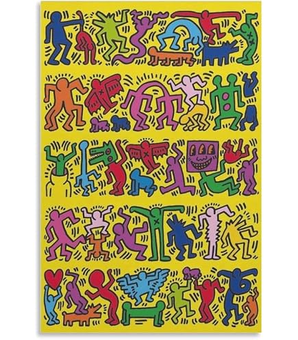 みかぞう様Keith Haring キースヘリング　大型パネル　パネル画　アート Amazon.co.jp: 美工社 アートパネル Keith Haring （キース・ヘリング