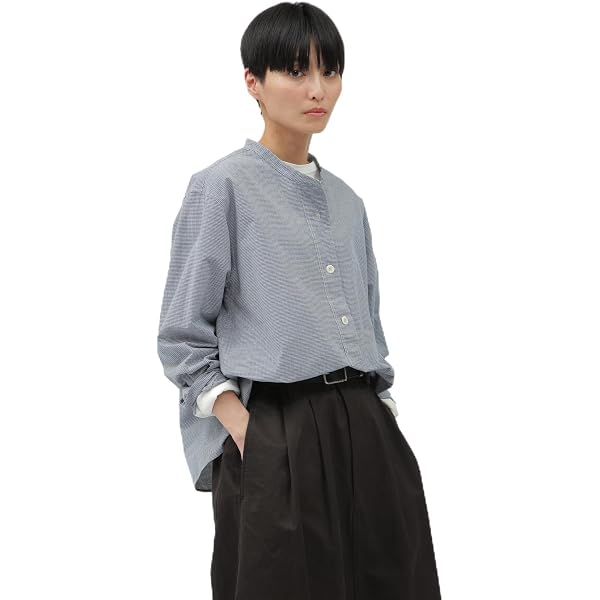 Amazon.co.jp: [MHL] シャツ COMPACT COTTON POPLIN レディース 1 146