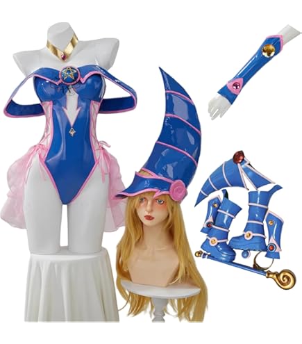 Amazon.co.jp: 遊戯王 ブラックマジシャンガール コスプレ衣装 : ホビー