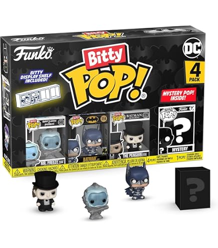 Amazon.co.jp: FUNKO Bitty POP!: DC Batman - Catwoman 4-Pack, 85th