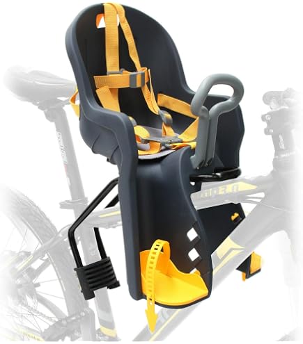 Siège Vélo Enfant Bobike Rear Junior - Porte-Bagages, 35kg Max, Écologique Recyclé