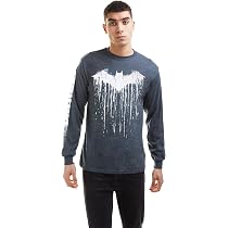 DC Comics Men's Batman Paint Long 