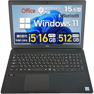 新品SSD⭐️ 高性能i5 windows11 カメラ付ノートパソコン 薄型 極上i5✓爆速SSDノートパソコン windows11 カメラ Blu-ray CPU