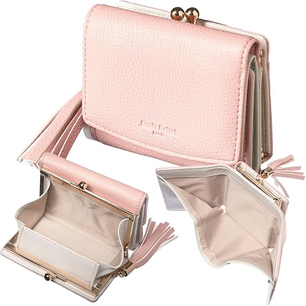 Amazon | MCM ポルトゥナ ジップ付き財布 ミニピンク ワンサイズ