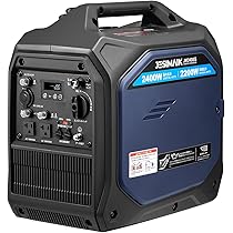 Amazon | JESIMAIK インバーター発電機 JM2400iS 定格出力2.2kVA