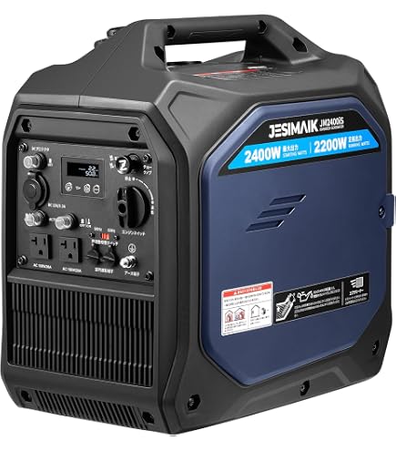 Amazon | ヤマビコ ガソリンエンジン発電機 2.2kVA 50Hz EG2600-A | 発電機