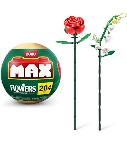 Amazon.co.jp: MAXプレミアムフラワービルディングブリック