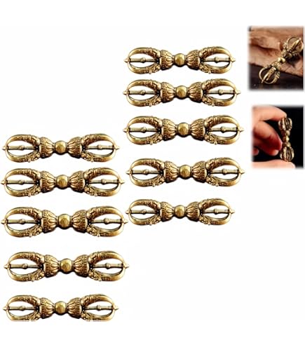 Amazon.co.jp: 密教法具 特大五鈷杵（ごこしょ）22cm◇ヴァジュラ