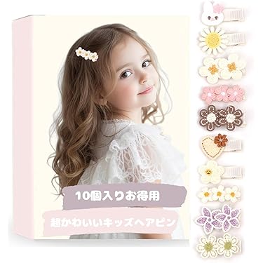 Amazon.co.jp 売れ筋ランキング: ベビー女児用ヘアクリップ の中で最も