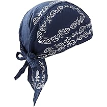 Amazon | [g-netshop] バンダナキャップ ペイズリー柄 ニット