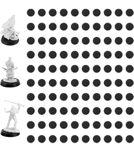 30PCS Figure Stand Bases With 60 Adhesive Dots For Funko Pop - 1.97" Black Round Display Stands - View #3