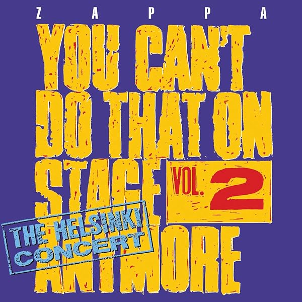 Amazon.co.jp: You Can't Do That On Stage Anymore - Vol. 6