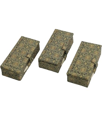 Amazon | 弘梅堂 篆刻 印箱 印鑑ケース 中（15～20mm×50mm）布貼