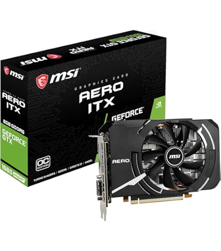 Amazon | MSI GeForce GTX 1660 Ti AERO ITX 6G OC グラフィック 