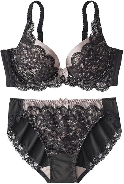 Nissen Innerwear Set, High-Sided Lace Bra and Shorts Set (Triumph) - 1