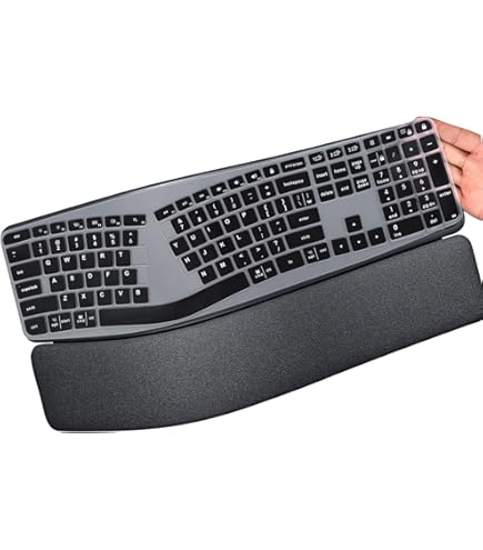 Amazon.co.jp: Logitech K860 エルゴノミックキーボード用キーボード
