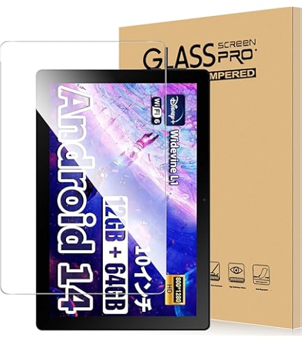 Amazon.co.jp: 【1枚】For HiGrace C10 タブレット 10インチ ガラス