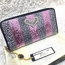 新品未使用箱付き　シンクビー　長財布　ハート　スパンコール　レオパード　スタッズ 楽天市場】シンクビー財布 レオハーツドリームス L型 長財布