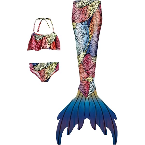 Amazon | 大人 人魚の尻尾 レディース 夏 水着 マーメイド