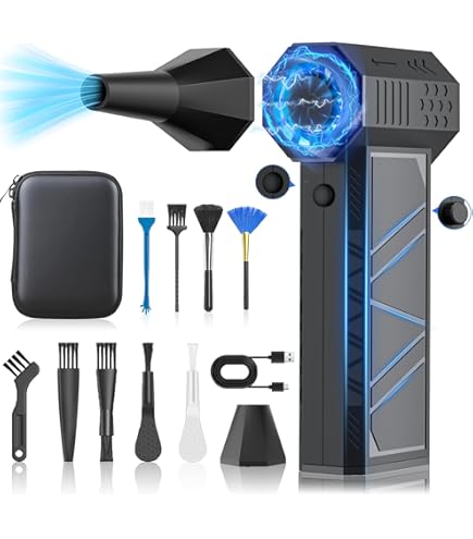 【新品】 ブロワー 洗車 エアダスター 電気エアダスター 55000RPM 軽量 Amazon | エアダスター 充電式 ブロワー 洗車 電動エアダスター