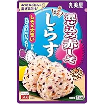Amazon.co.jp: 丸美屋食品工業 混ぜ込み赤しそ 鶏そぼろ 24g×10