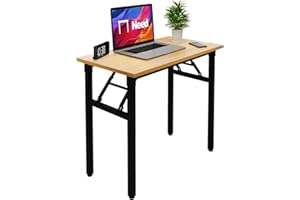 Need Small Desk Folding Desk Home Office Computer Workstation No Assembly Required Sturdy and Heavy Duty Desk Laptop Desk for