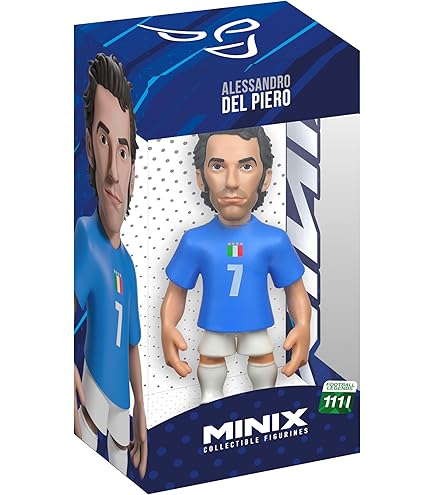 Amazon.co.jp: MINIX アレッサンドロ・デル・ピエロ ユベントス 12cm