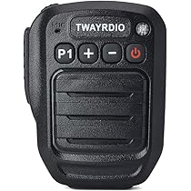 Zello用 Bluetooth4.2 スピーカーマイク 2個セット Amazon | TWAYRDIO Zelloアプリ専用 ハンドマイク スピーカー