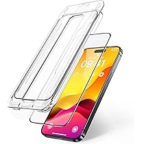 Amazon | NIMASO 自動除塵 ガラスフィルム iPhone15ProMax 用 気泡ゼロ