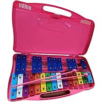 YAMAHA ハードケース付卓上鉄琴　簡単　手軽に　練習用　子どもなど 鉄琴 楽器 子供 グロッケン 卓上鉄琴 30音 マレット 4本 収納