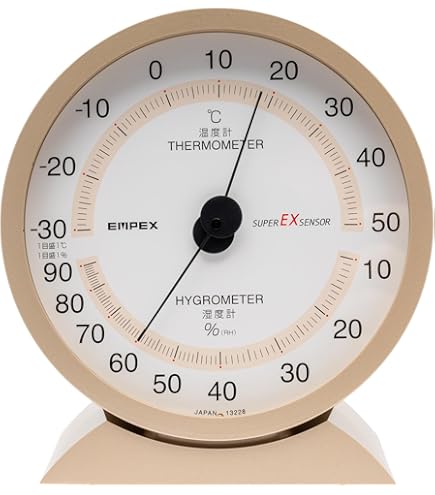 Empex アネロイド気圧計・温度湿度計 Amazon.co.jp: エンペックス気象計 温度湿度計 スーパーEX 温