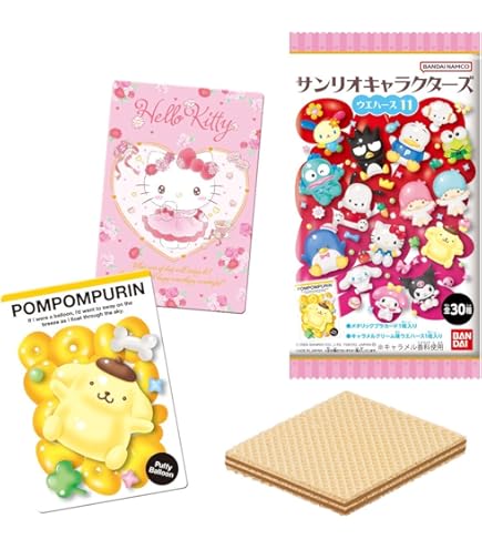 Amazon | バンダイ(BANDAI) サンリオキャラクターズ ウエハース4 20個