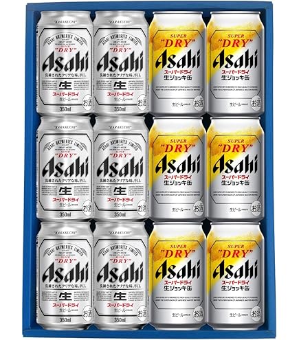Amazon.co.jp: アサヒスーパードライセット 350ml8缶340ml4缶セット