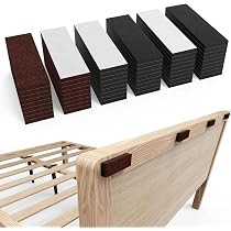 ZhouDaShu Anti Shake Headboard Stoppers - 20pcs EVA Wall Protectors For Furniture Noise Reduction