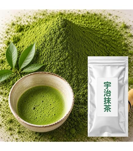 Amazon.co.jp: 山城物産 国産抹茶袋 20g 日本産抹茶 国産100％ 色