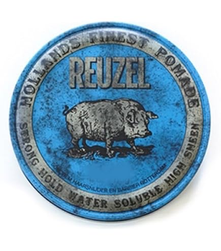 Amazon | ルーゾー REUZEL ファイバーポマード ネイビー 113g | REUZEL