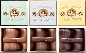 Amazon デメル ソリッドチョコ 猫 ラベル ミルク ヘーゼルナッツ スウィート 3種セット バレンタイン ギフト チョコレート チョコ スイーツ 不明 ケーキ 洋菓子 通販