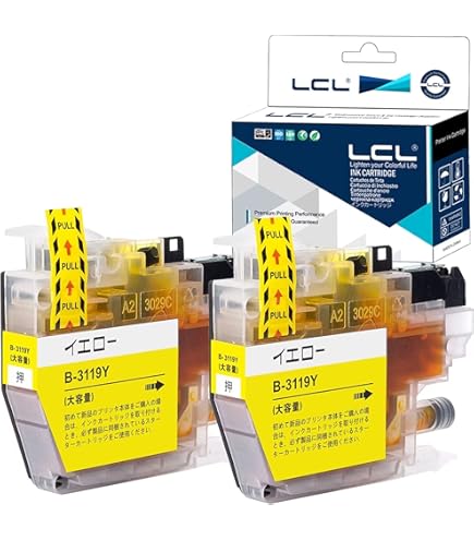Amazon.co.jp: LCL ブラザー用 Brother用 LC3119 LC3119BK（2