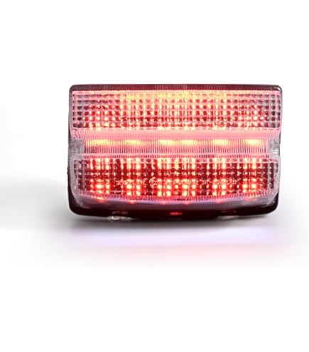 Amazon | XJR400 用 LEDテールランプ （スモーク）Assy（4HM）～97