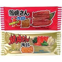 Amazon.co.jp: 菓道 蒲焼さん太郎（60枚：2袋分）＋ 焼肉さん太郎（60