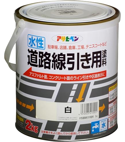 Amazon.co.jp: ロックペイント 32ライン 弾ビニスーパー2 （白） 16Kg 