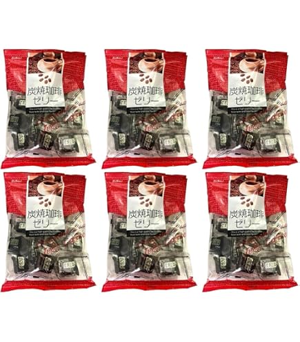 Amazon.co.jp: 金城製菓 プチ炭焼珈琲ゼリー 10個入×12袋 : 食品・飲料