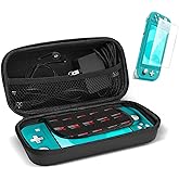 ProCase Carrying Case for Nintendo Switch Lite with Screen Protector, Portable Travel Carry Case Hard Shell 2 in 1 Accessorie