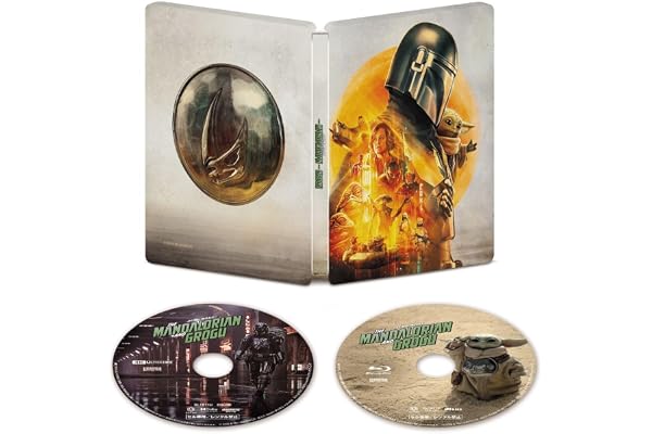 スター・ウォーズ／マンダロリアン・アンド・グローグー　４Ｋ ＵＨＤ＋ブルーレイ セット　スチールブック（数量限定） [Blu-ray]